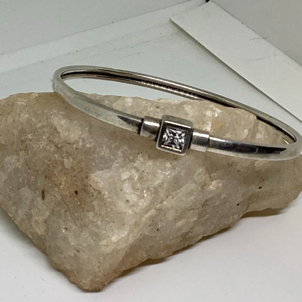 ❣️ 925 Bangle Large CZ ❣️